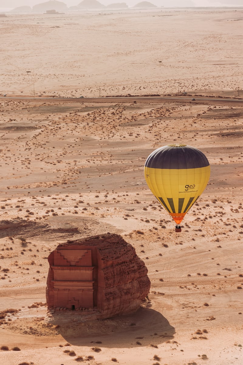 The record was previously set in AlUla in 2019 with a show of 100 hot air balloons during the Winter at Tantora festival.