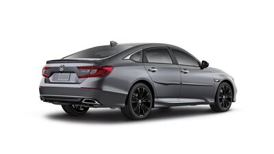 The Accord Sport comes in a new Sonic Grey colour