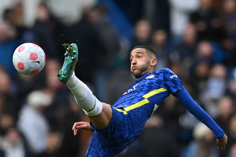 Hakim Ziyech – 5 The Moroccan surely should have had his ninth of the season when he forced Raya to tip his effort over the bar. Despite having the pace to keep with Mbeumo’s attack, Ziyech looked surprised when Eriksen was free to shoot. AFP