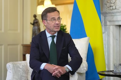 Sweden's Prime Minister Ulf Kristersson has set out plans to expand nuclear power. Getty 