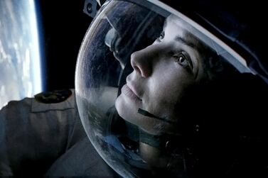 Sandra Bullock and George Clooney in Gravity, 2013 CREDIT: Courtesy Warner Bros. *** Local Caption *** al17oc-Gravity-cover-2.jpg