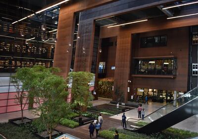 The Solidarity Centre foyer. Courtesy Tom Allan