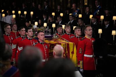 Soldiers who took on the role of coffin bearers for Queen Elizabeth II on her final journey home have attracted praise for performing the monumental task “with great dignity and poise” under the watchful eyes of millions. Getty Images