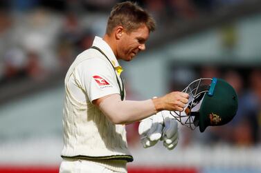David Warner has endured a miserable Ashes series with the bat, averaging just 9.88 over four Tests. Reuters