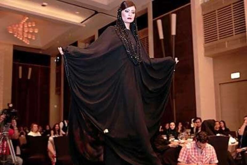 A crowd of almost 200 gathered to watch the fashion show in The Address Hotel at Dubai Mall earlier this week.