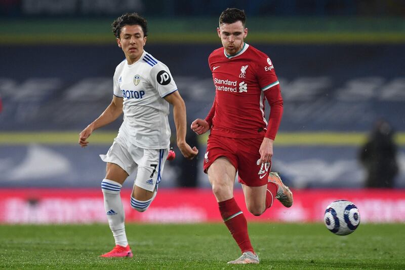 Ozan Kabak - 6. The Turk contributed to Bamford’s poor first half with strong challenges and good positioning. He needed to be more forceful in the air as the ball came into the box for the equaliser. AFP