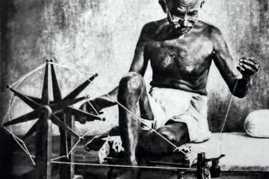 Mahatma Gandhi (1869 - 1948), leader of the Indian independence movement in British-ruled India. Universal History Archive / UIG via Getty Images