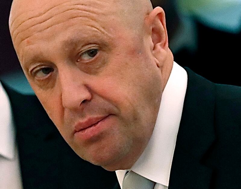 Yevgeny Prigozhin's private military company, the Wagner Group, has been accused of executing deserters. AP