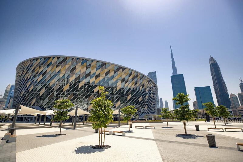 Dubai, United Arab Emirates - April 16, 2019: Exclusive first look inside the new Coca-Cola Arena in Dubai. Tuesday the 16th of April 2019. City Walk, Dubai. Chris Whiteoak / The National