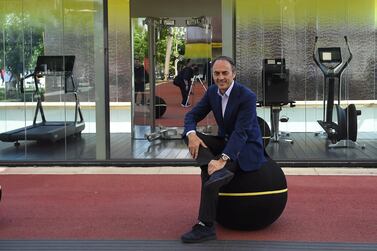 Nerio Alessandri, founder and president of Italian sport equipment company Technogym AFP