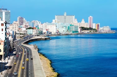 Malecon, Havana’s 7-kilometre promenade, doubles as the city’s al fresco lounge. Getty Images