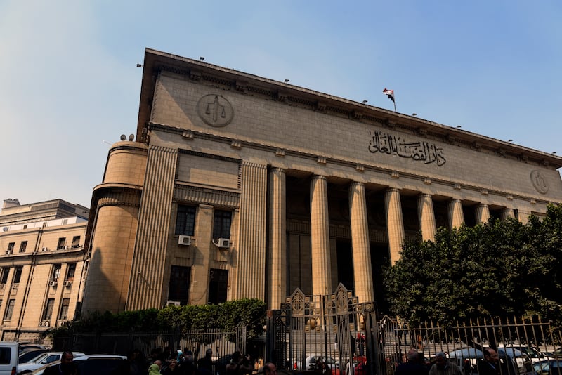Courthouses in Egypt's capital, Cairo. A doctor and two health workers will be going to prison after being found guilty of harassing a co-worker. Photo: AFP