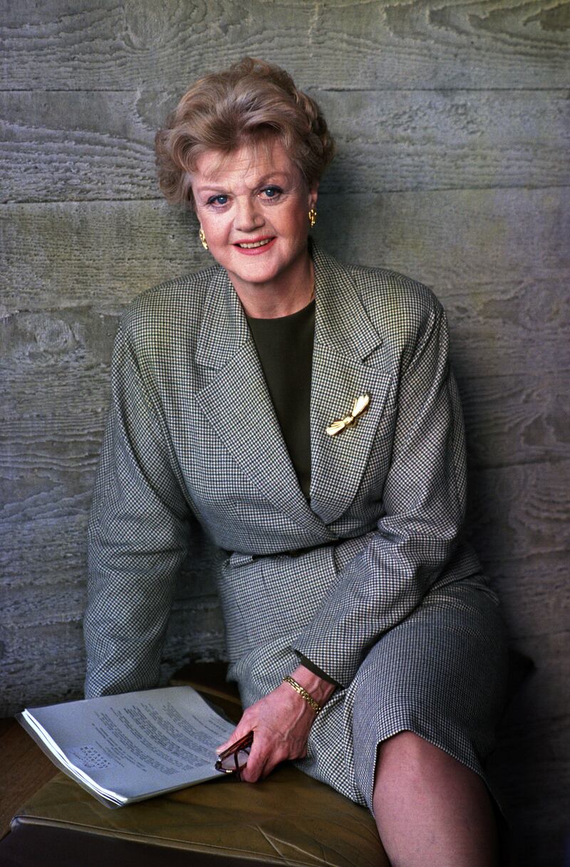 Lansbury was the star of the US television series Murder, She Wrote. PA