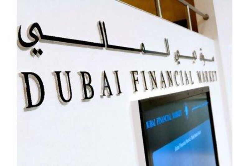 The Dubai Financial Market fell 1 per cent.