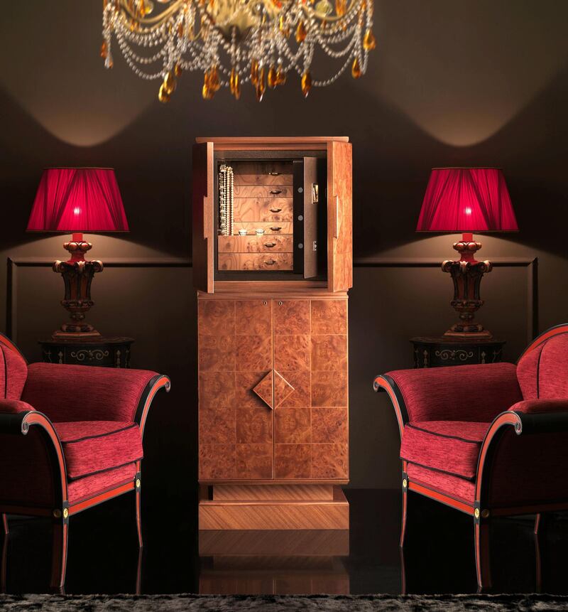 <p>Safes can add to your decor, such as this example from Italy&#39;s Agresti&nbsp;</p>
