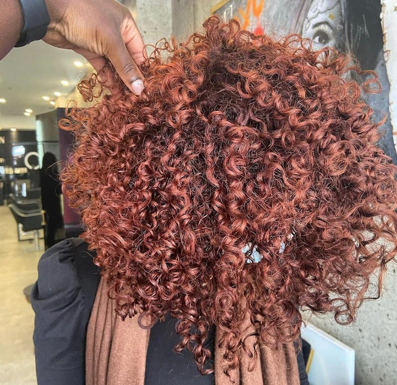 Copper tones can suit straight, wavy and curly hair. Photo: Maggie Semaan