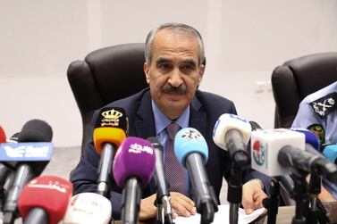 Jordan Interior Minister Samir Mubaidin. EPA