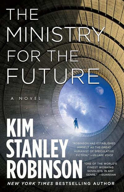 The Ministry for the Future by Kim Stanley Robinson. Photo: Orbit