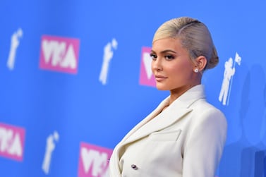 Kylie Jenner has denied suing companies for using the slogan, 'Rise and Shine'. AFP 