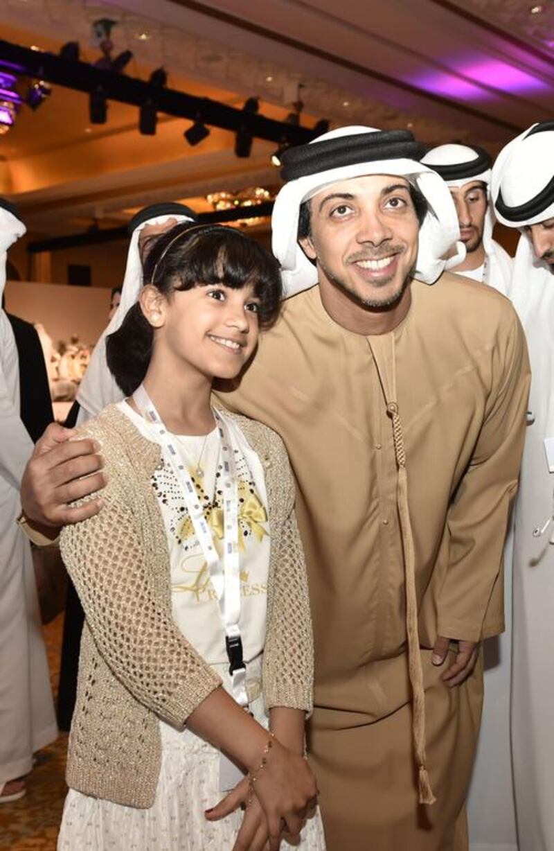 Sheikh Mansour bin Zayed, Deputy Prime Minister and Minister of Presidential Affairs attends the graduation of distinguished students of President's scholarship programme. Wam