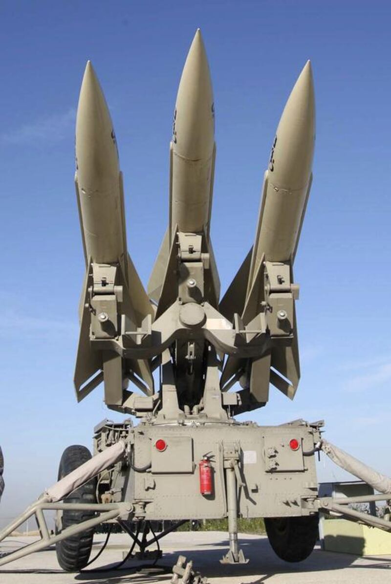 The Shaheen missile, part of Iran's medium range anti-aircraft air defence system Mersad (Ambush). Vahid Alaee / Reuters