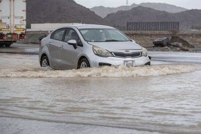 More rain is forecast for the UAE's east coast. Antonie Robertson/The National
