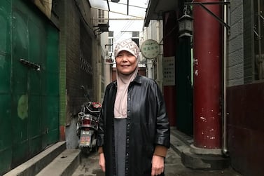 Lee Yan Fang quit her job as a factory worker 15 years ago to become an ahong in Xi'an, China. Anna Zacharias / The National