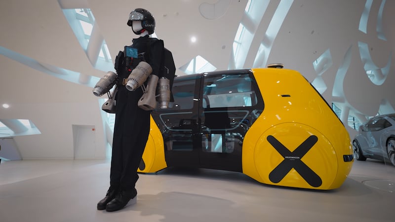 The Museum of the Future in Dubai has joined forces with the Roads and Transport Authority to give visitors a glimpse of what lies ahead for travellers. The 'Tomorrow, Today' exhibition features cutting edge concepts such as jetpacks, medical drones and autonomous vehicles. All photos: RTA
