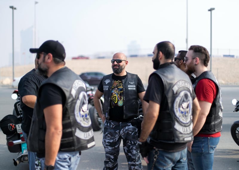 DUBAI, UNITED ARAB EMIRATES. 13 SEPTEMBER 2019. 

More than 100 bikers from motorcycle clubs in the UAE will pay tribute to Scotsman Ricky Gilchrist, 46, who was killed on Maliha Road in Sharjah on August 9.

Friends and family of a Dubai resident who died in a motorbike accident last month are holding a memorial ride in his honour on Friday.


His mother, father, sister and son, Jack, 22, have flown in from Scotland to join the memorial ride on Friday. The group are due to set off from Dubai Motor City for Bab Al Shams to plant a ghaf tree in remembrance.

(Photo: Reem Mohammed/The National)

Reporter:
Section: