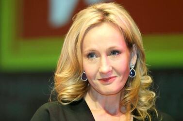 JK Rowling. AP Photo