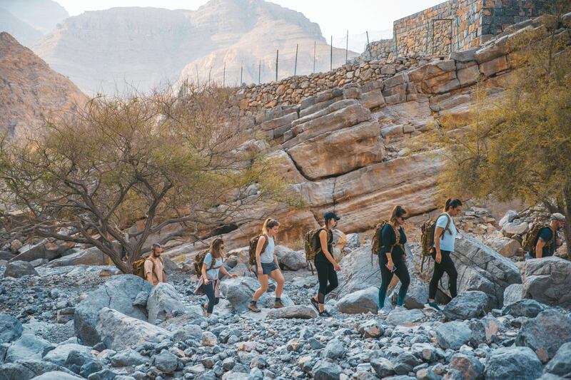 Jebel Jais is home to the UAE's highest peak.