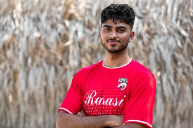 Ali Naseer. Desert Vipers jersey launch and press conference ahead of the International League T20. Chris Whiteoak / The National