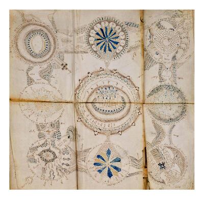 The Voynich Manuscript is considered by scholars to be most interesting and mysterious document ever found. Dated 16th century. (Photo by: Photo12/Universal Images Group via Getty Images)