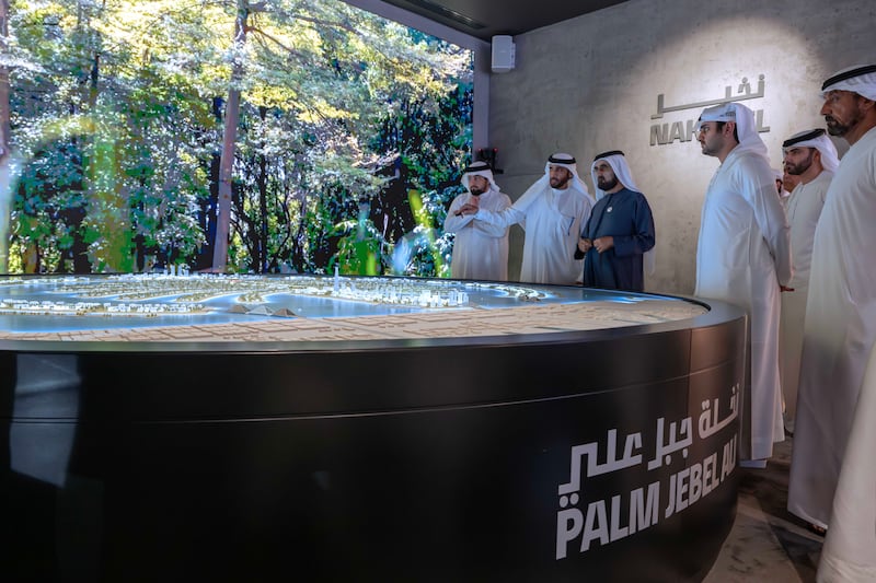 Sheikh Mohammed bin Rashid, Vice President and Ruler of Dubai, approves a new futuristic master plan for Palm Jebel Ali that will be twice the size of Palm Jumeirah