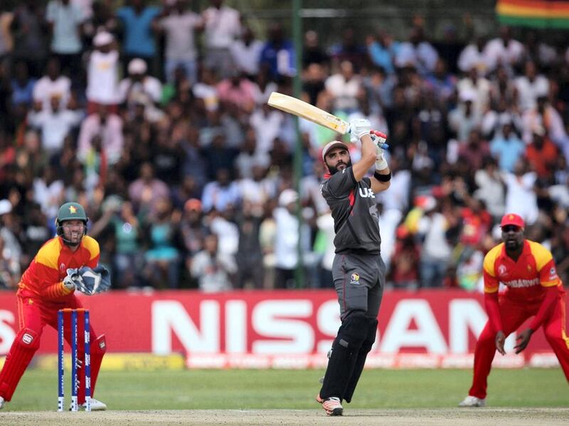 UAE batsman Rameez Shahzad will be hoping to return to Zimbabwe for an ODI series against the hosts. Courtesy ICC
