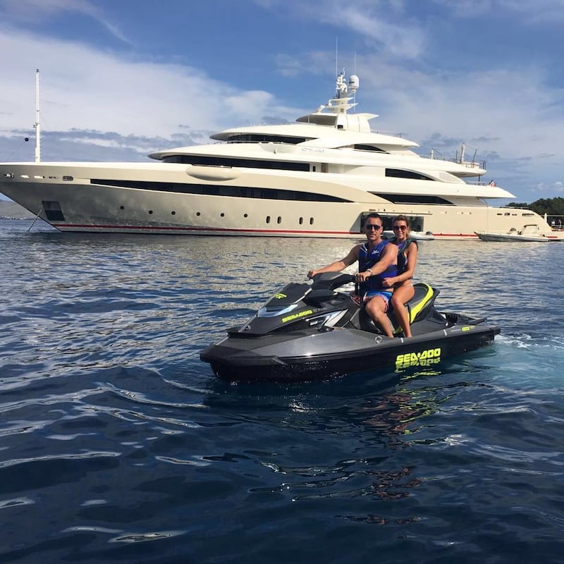 Chelsea legend John Terry might have picked the wrong boat. Instagram/ @johnterry