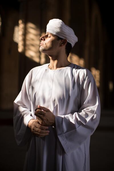 Sheikh Mahmoud Tohamy is a master of Sufi chants. Courtesy Admaf