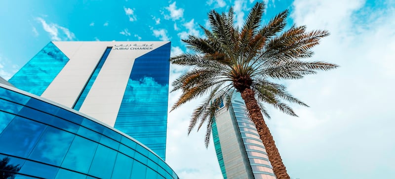 Dubai Chambers headquarters. Dubai’s economy expanded by 4.6 per cent on an annual basis in the first nine months of 2022. Photo: Dubai Chambers