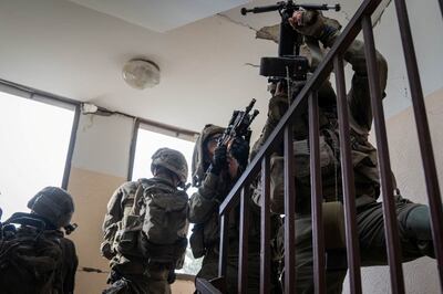 Israeli troops operating in the Gaza Strip. Reuters 