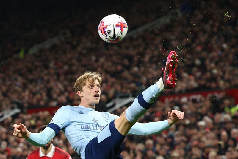 Mads Roerslev - 4. Struggled to contain the spirited Luke Shaw prior to the United man’s early exit with injury and he was terrorised by Rashford too. A tough night for the defender who was withdrawn for the final 15 minutes. AFP
