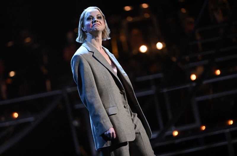 Amy Lennox from "Cabaret" on stage at the event. Getty Images