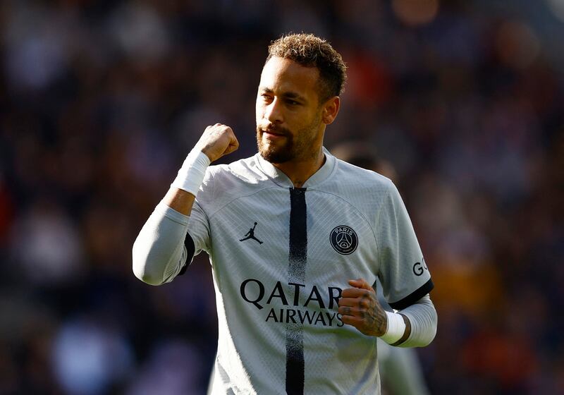 Neymar earns £944,000 a week Paris St Germain, according to capology.com. Reuters