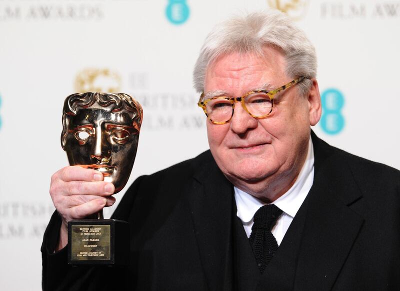 Sir Alan Parker, winner of the Fellowship award, poses in the press room at the EE British Academy Film Awards at The Royal Opera House on February 10, 2013 in London, England.  Getty Images