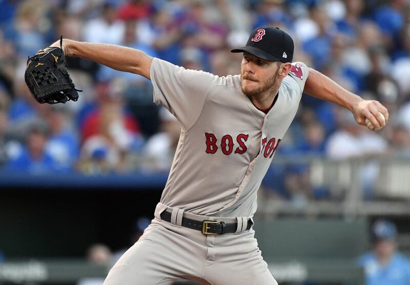 In the 15 games that Chris Sale has pitched in, the Boston Red Sox have won 11 times. When the left-hander is not playing Boston are 29-28. Ed Zurga / Getty Images / AFP