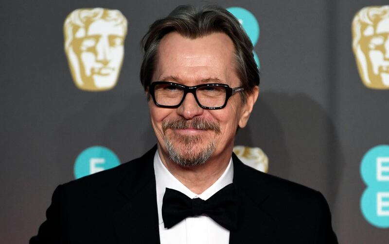 Gary Oldman won the award for Best Actor for his bravura performance as Winston Churchill in Darkest Hour. EPA/NEIL HALL