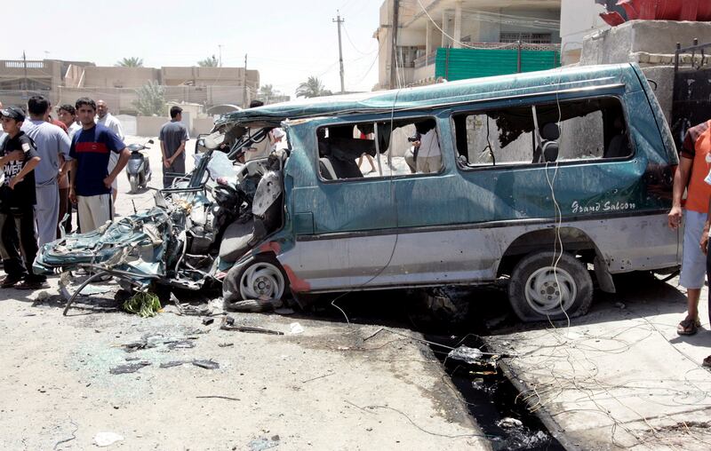 July 12, 2007: Two Reuters photographers and five civilians are killed by a US Apache helicopter in Baghdad. US video footage of the incident would later be released by Wikileaks. EPA