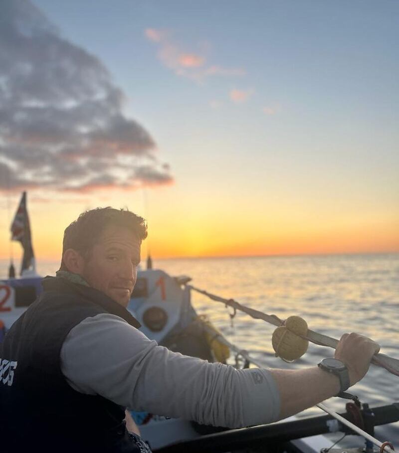 They are attempting to cross the Pacific in a rowing boat and aim to raise more than Dh650,000. Photo: Brothers 'n Oars  