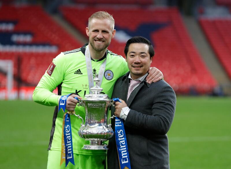 Goalkeeper: Kasper Schmeichel (Leicester City) – Two extraordinary saves denied Ben Chilwell and Mason Mount equalisers and meant that, finally, Leicester won the FA Cup. AP