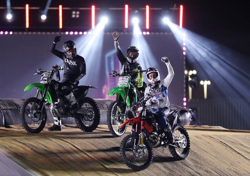 A dedicated area has been built within the Sheikh Zayed Festival grounds for Extreme Weekends