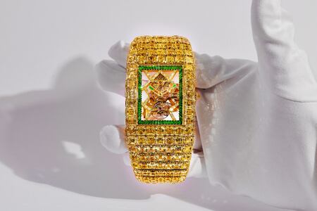 450 carats of diamonds, emeralds and a $3 million price tag make